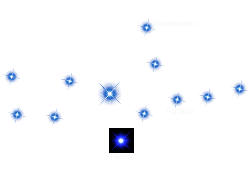 Virgo constellation image