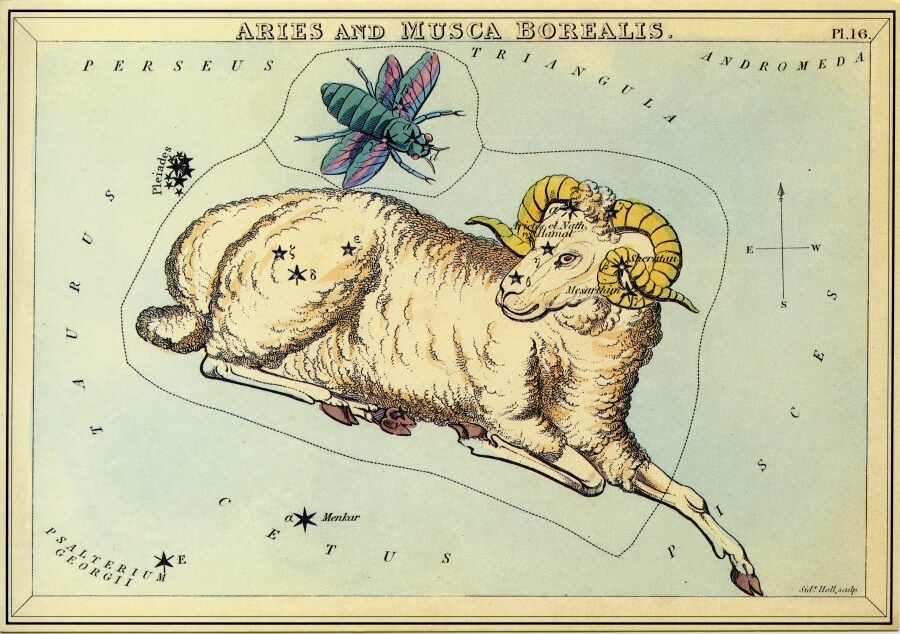 Aries image - from The Box of Stars
