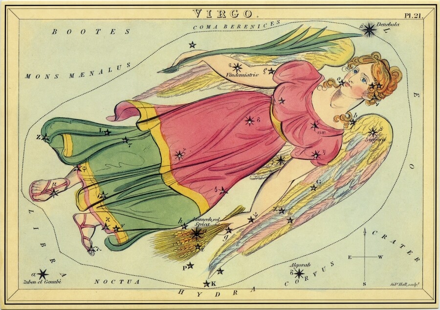 Virgo image - from The Box of Stars